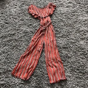 Off-the-Shoulder Jumpsuit